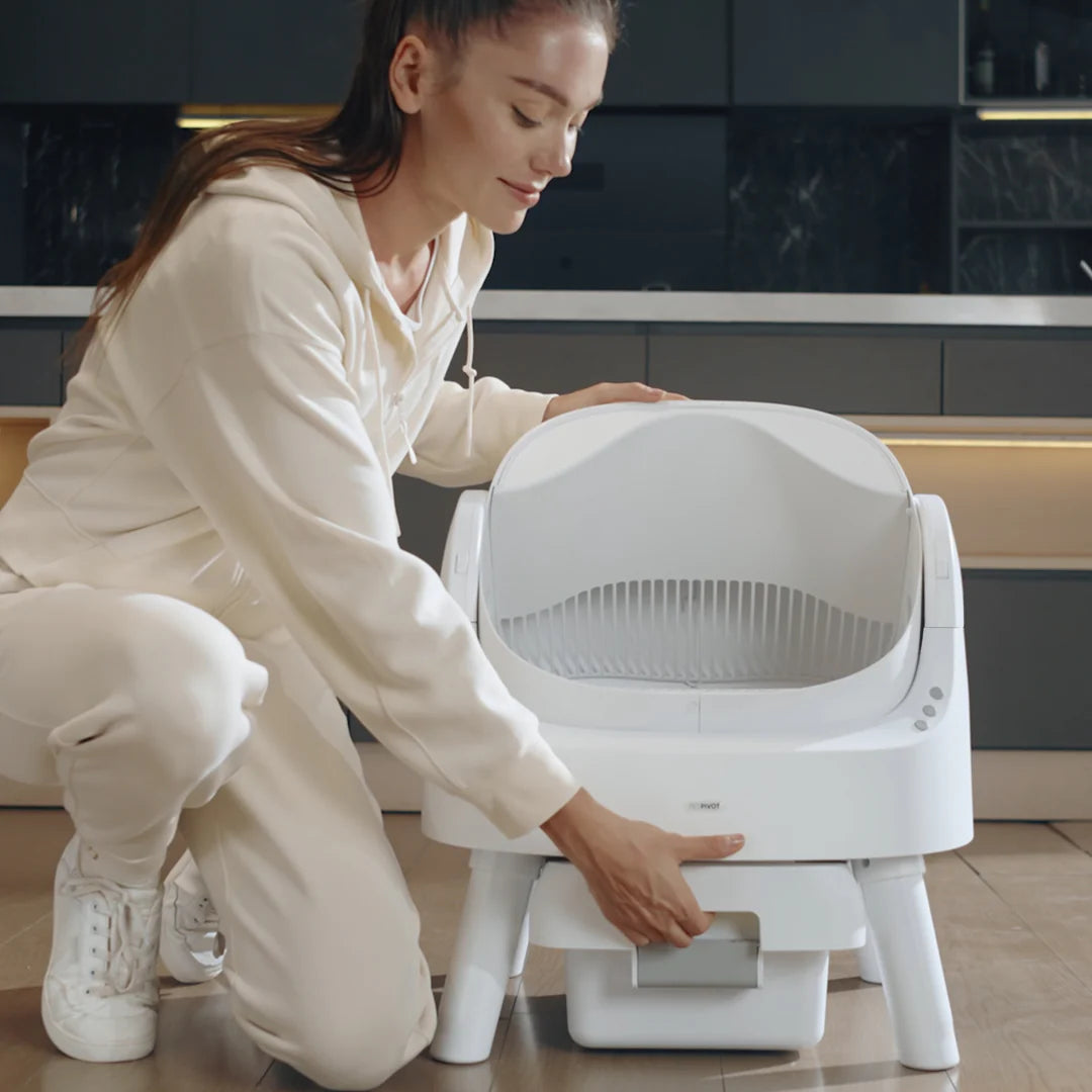 gleam Self-Cleaning Cat Litter Box