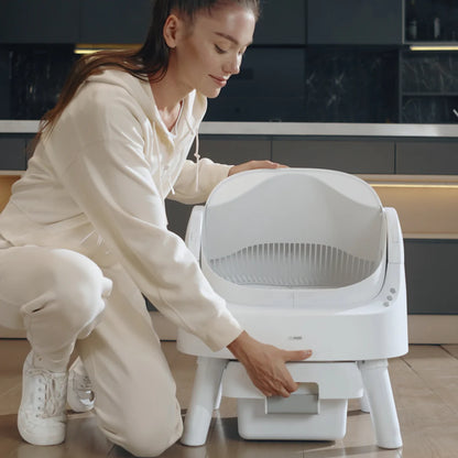 gleam Self-Cleaning Cat Litter Box