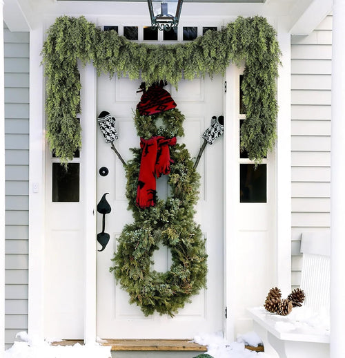 Pre-Lit Cedar Christmas Garland