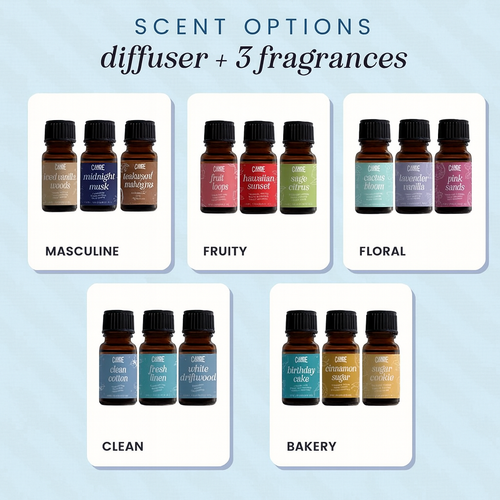 Waterless Fragrance Oil Diffuser Gift Set