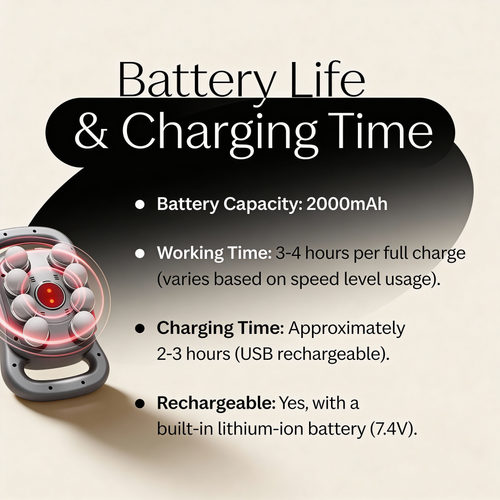 8 Heads Horse Massage Gun